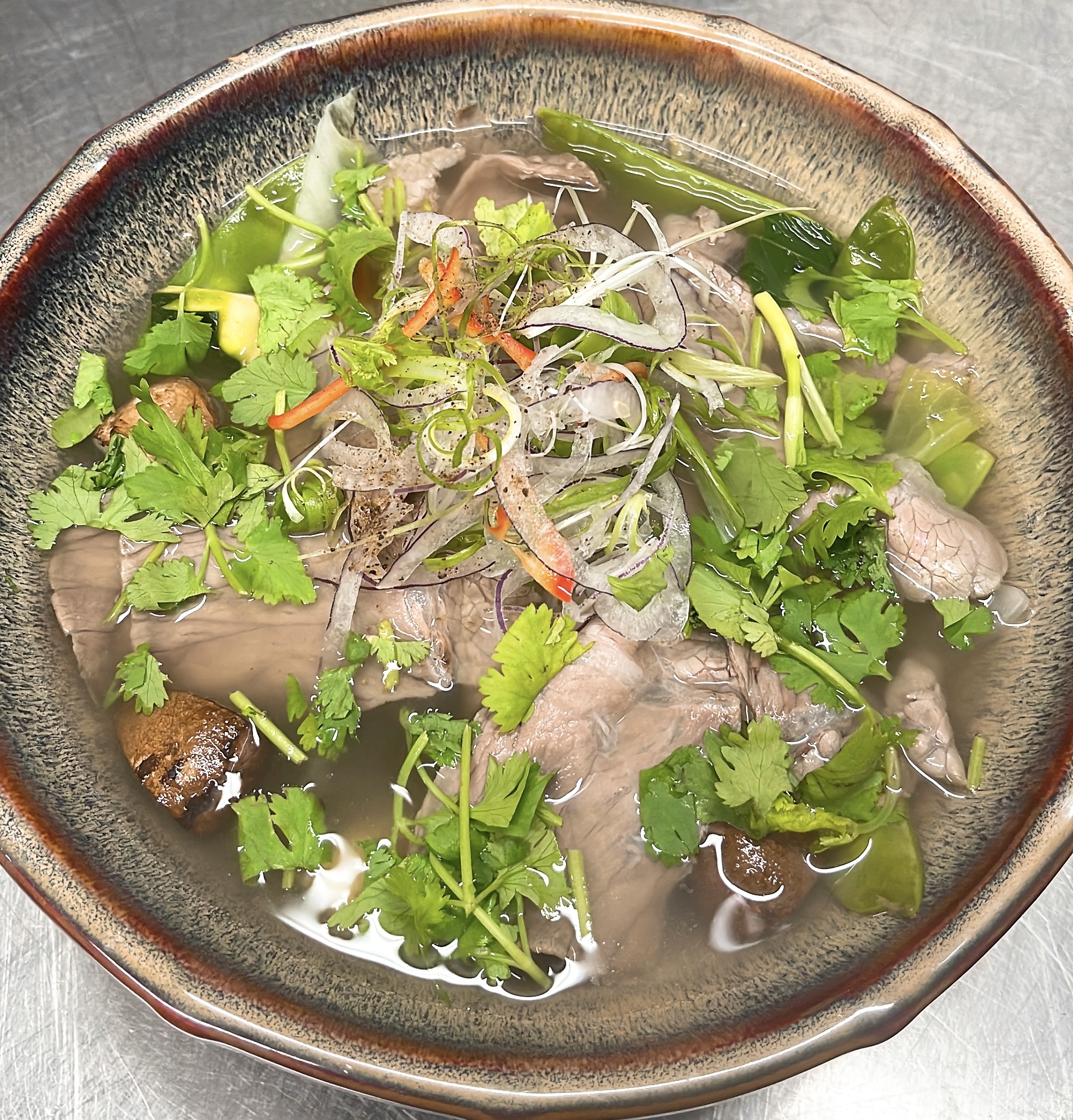 Pho Hanoi / große Nudeln Suppe